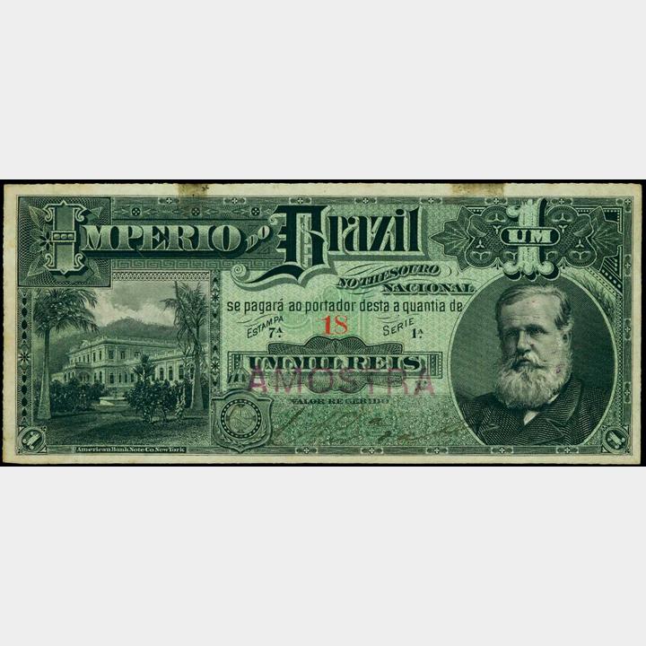 Brazil ND (1925) 5 Mil Reis Pick 29A $9.99 with free shipping