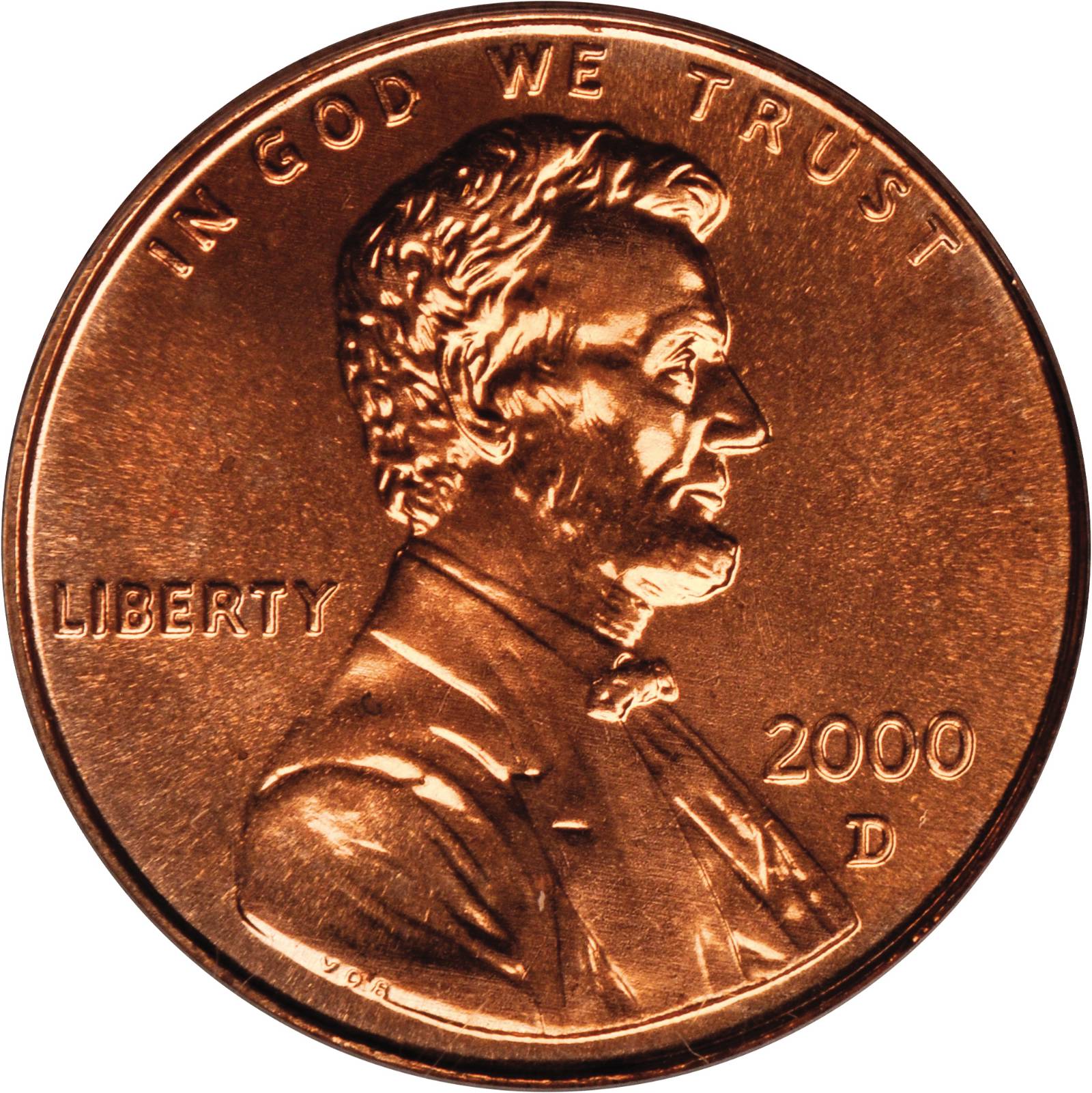 2000-D Lincoln Cent. MS-69 RD (PCGS). | Stacks Bowers