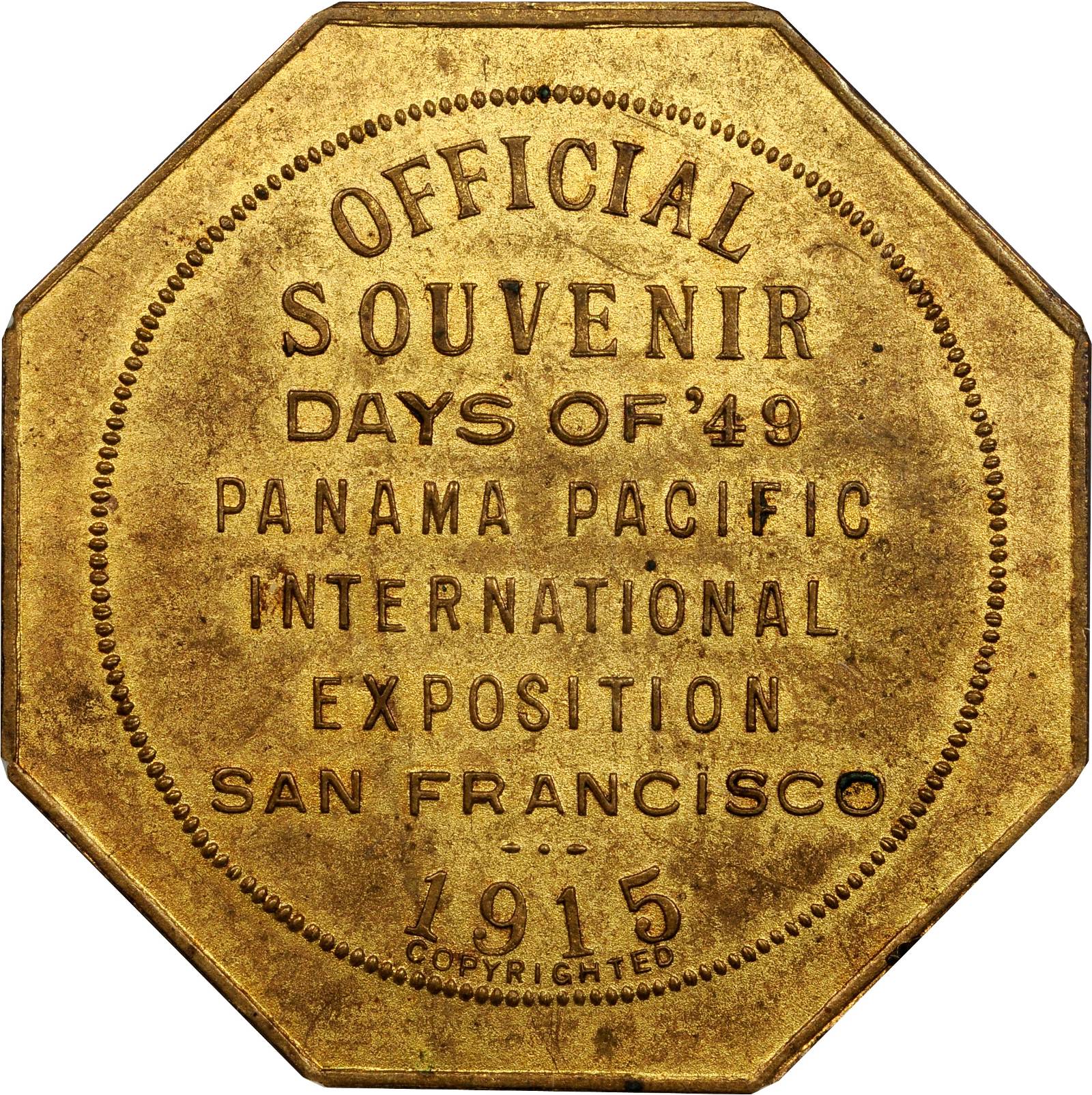 1915 California Days of '49, Panama-Pacific International Exposition