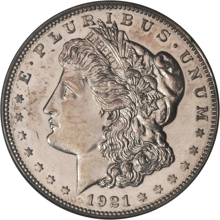 RARE E pluribus Unum 1921 Silver Dollar Coin No Mint