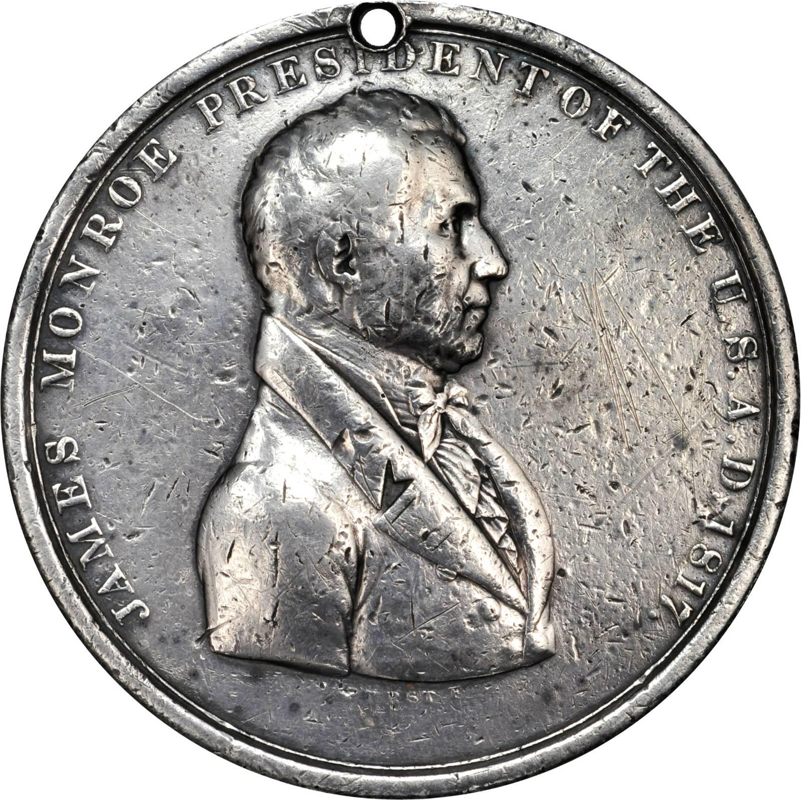Buchanan Presidential Indian Peace Token Medals- Fillmore Pierce set of 3 