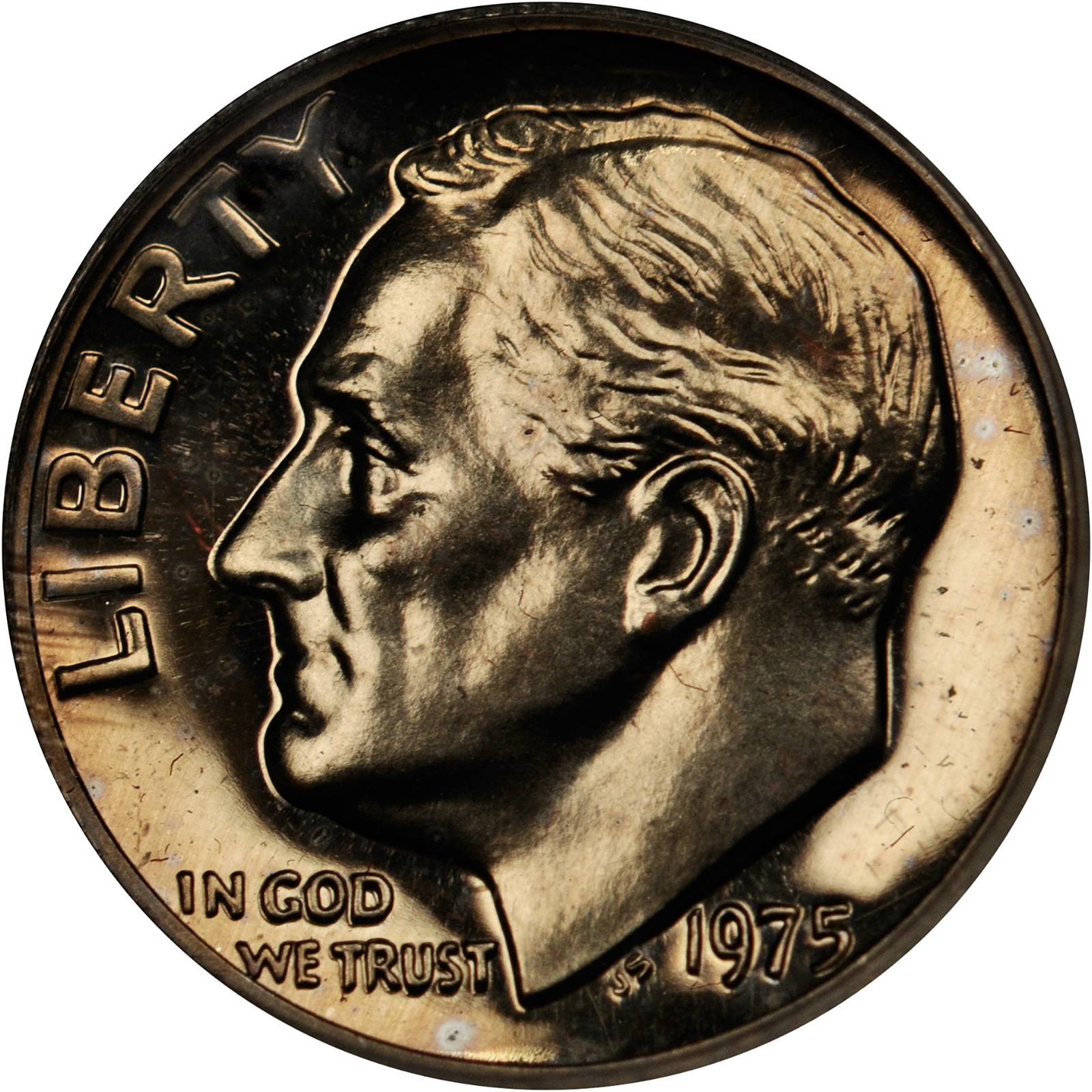 Proof 1971-S Roosevelt Dime From Proof Set 
