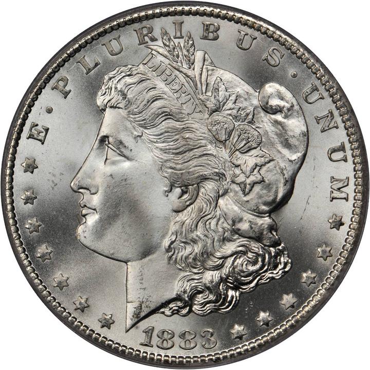 1883-CC Morgan Silver Dollar. MS-68 (PCGS). CAC. | Stacks Bowers