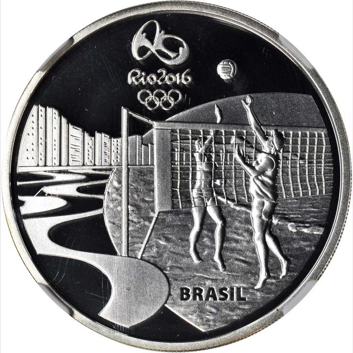 BRAZIL. Lot of (8) Olympic 5 Reais, 2014 & 2015. NGC PROOF-70 ULTRA CAMEO.