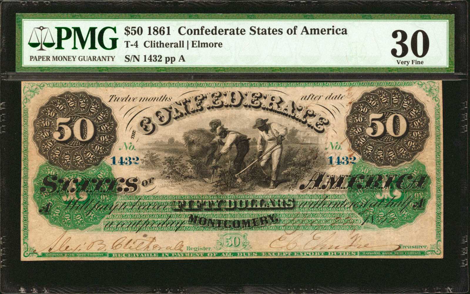 4 Confederate hotsell Notes