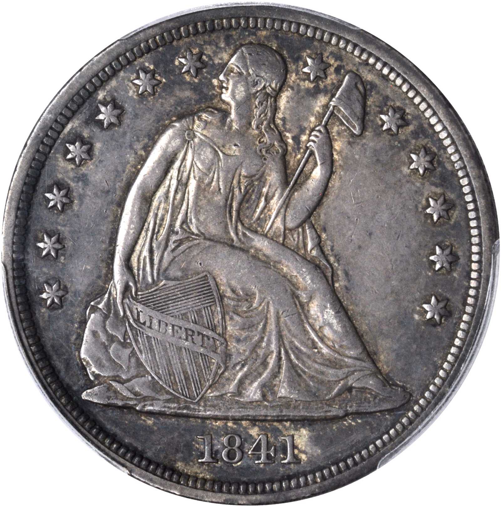 Download 1841 Liberty Seated Silver Dollar. EF-40 (PCGS). | Stacks Bowers