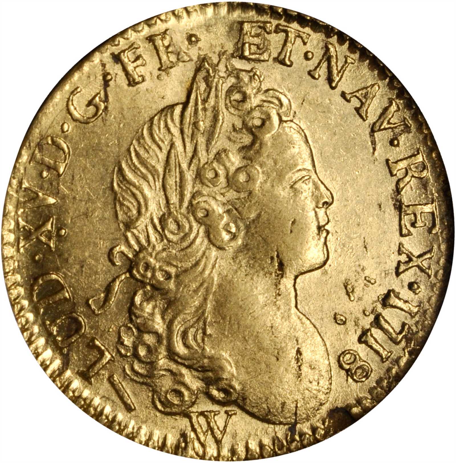 France. Louis XV. Brass token. 1715-1774 – Coins4all