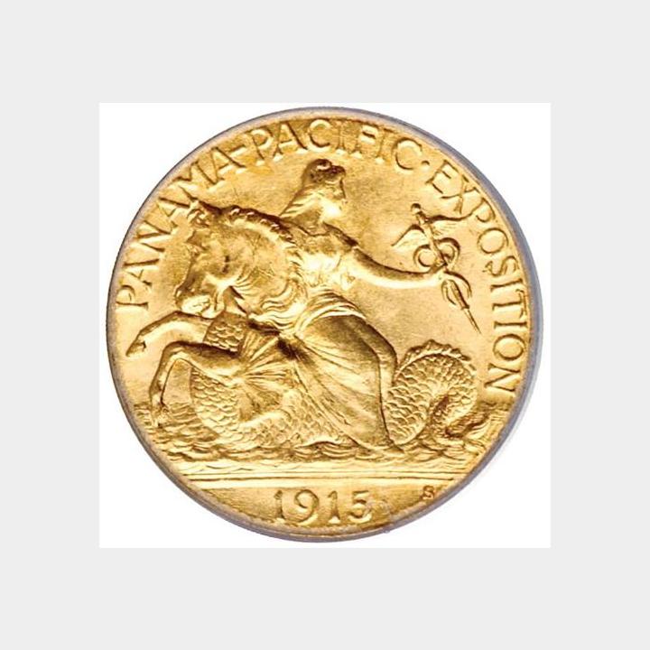 1915-S Panama-Pacific quarter dollar. MS-64 (PCGS). | Stacks Bowers