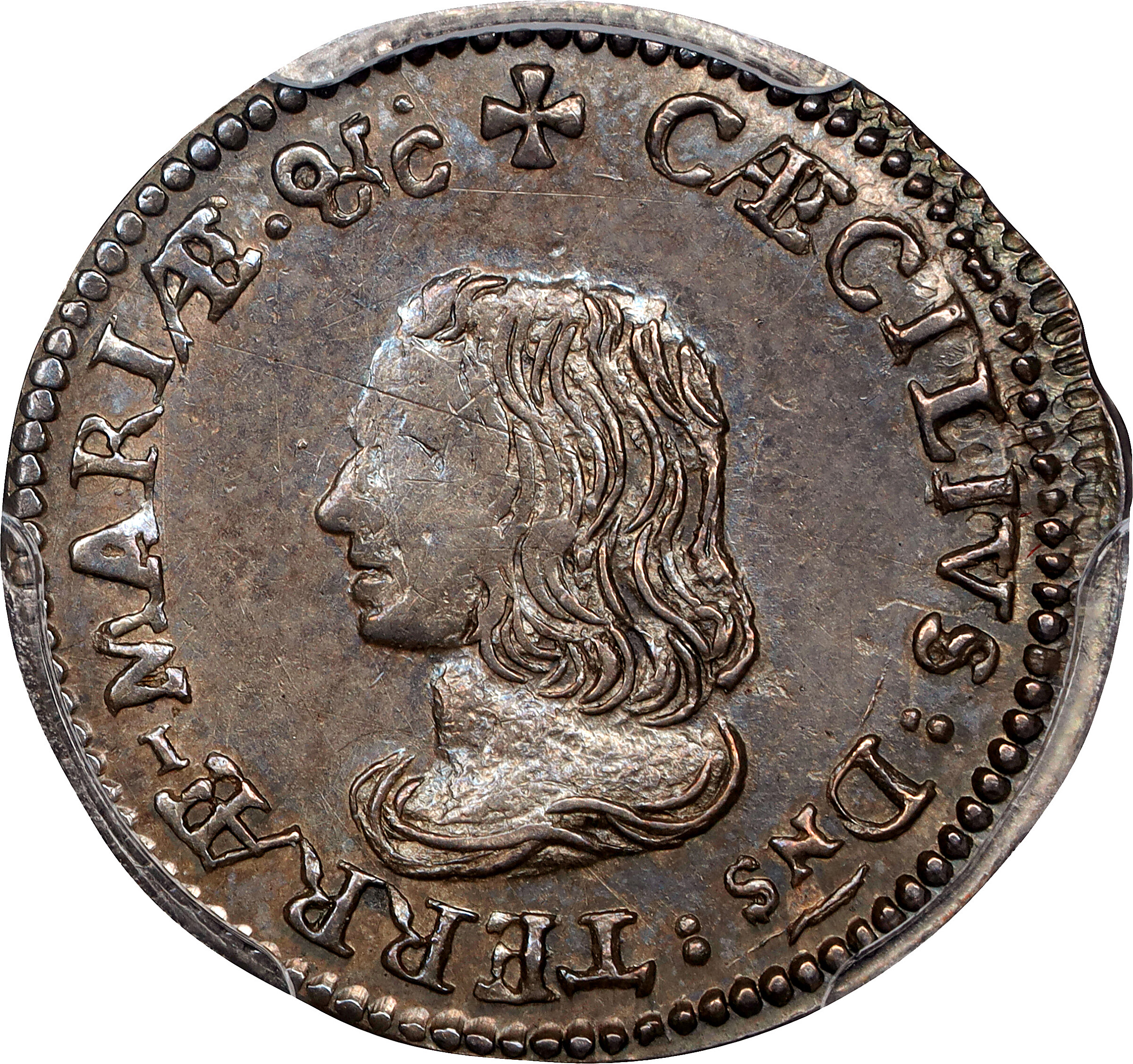 Undated 1659 Maryland Lord Baltimore Groat. W 1010 Breen 74