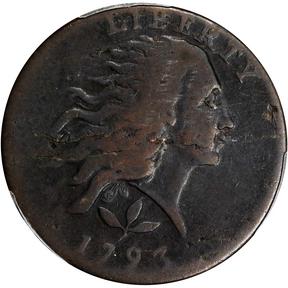 1851 Braided Hair Half Cent. C-1, the only known dies. Rarity-1. MS-64 BN  (NGC). CAC. OH.