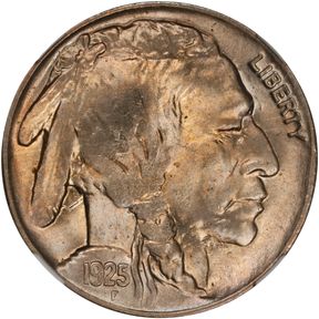1925 Buffalo Nickel. MS-65 (NGC).
