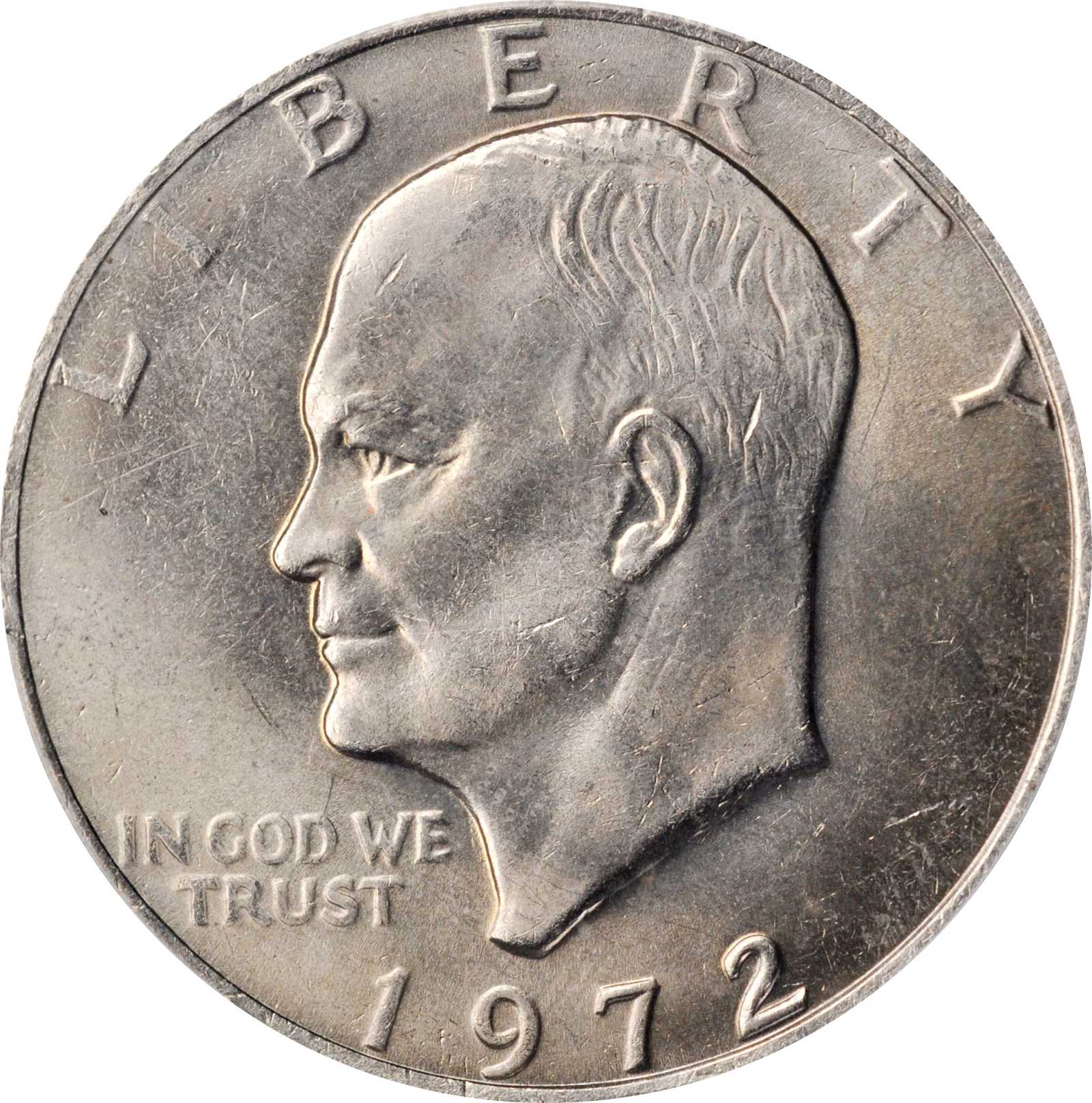 1972 Eisenhower Dollar. Type II Reverse. FS-901. MS-65+ (PCGS). | Barnebys