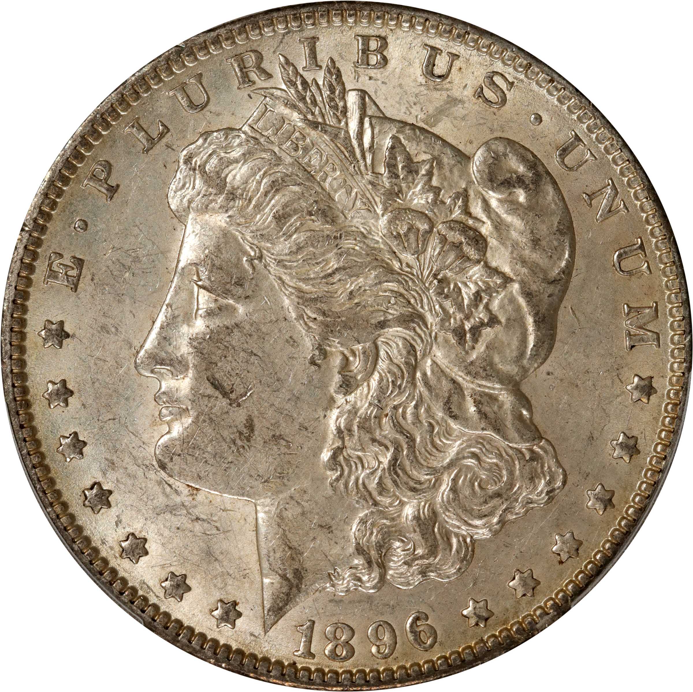 1896-O Morgan Silver Dollar. AU-58 (PCGS). | Stacks Bowers