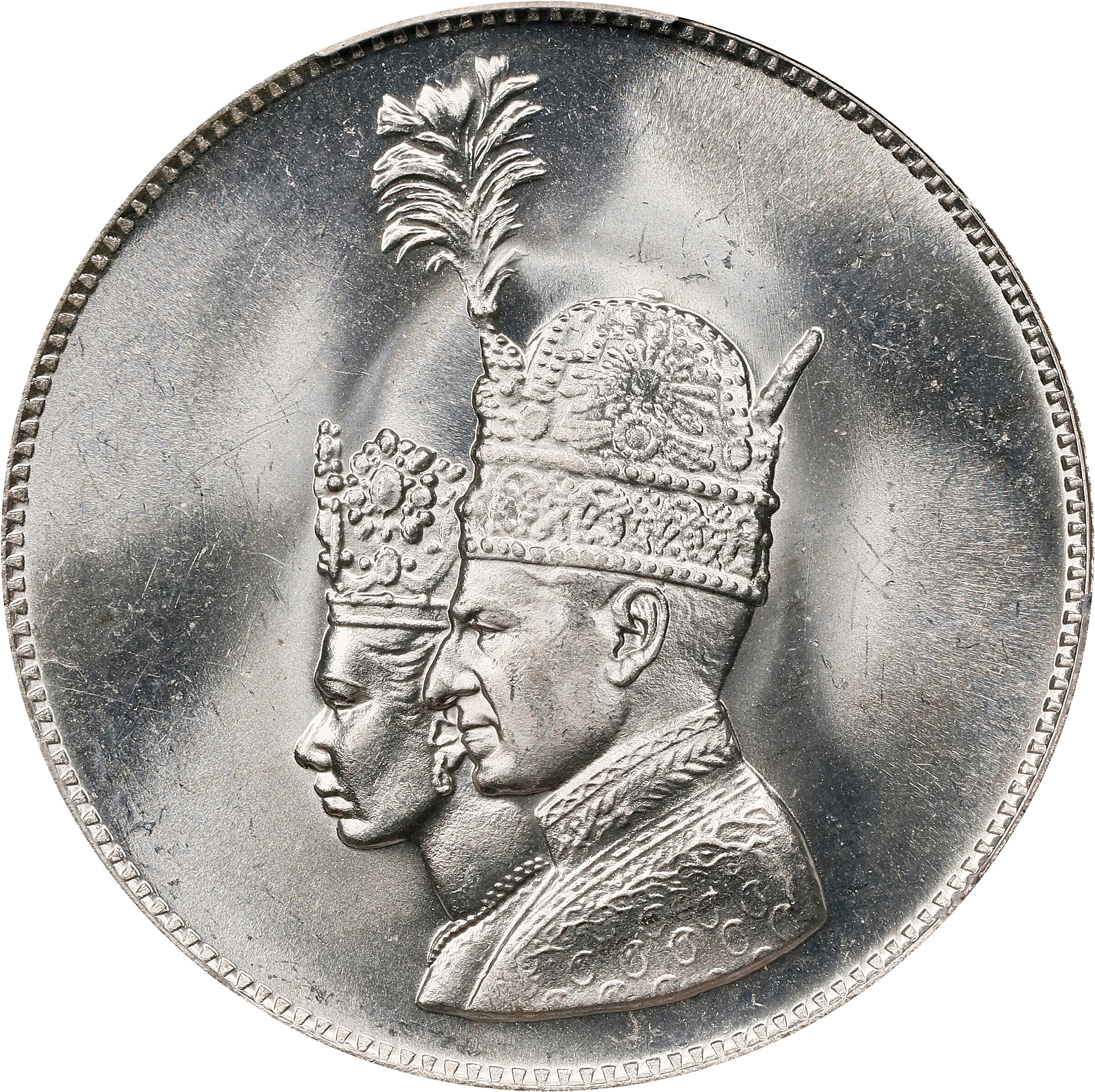 お得セット レア銀貨イラン1956年Silver of Shah Pahlavi 旧貨幣/金貨