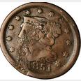 Won this beautiful 1851 half cent at an auction. Only 147,000