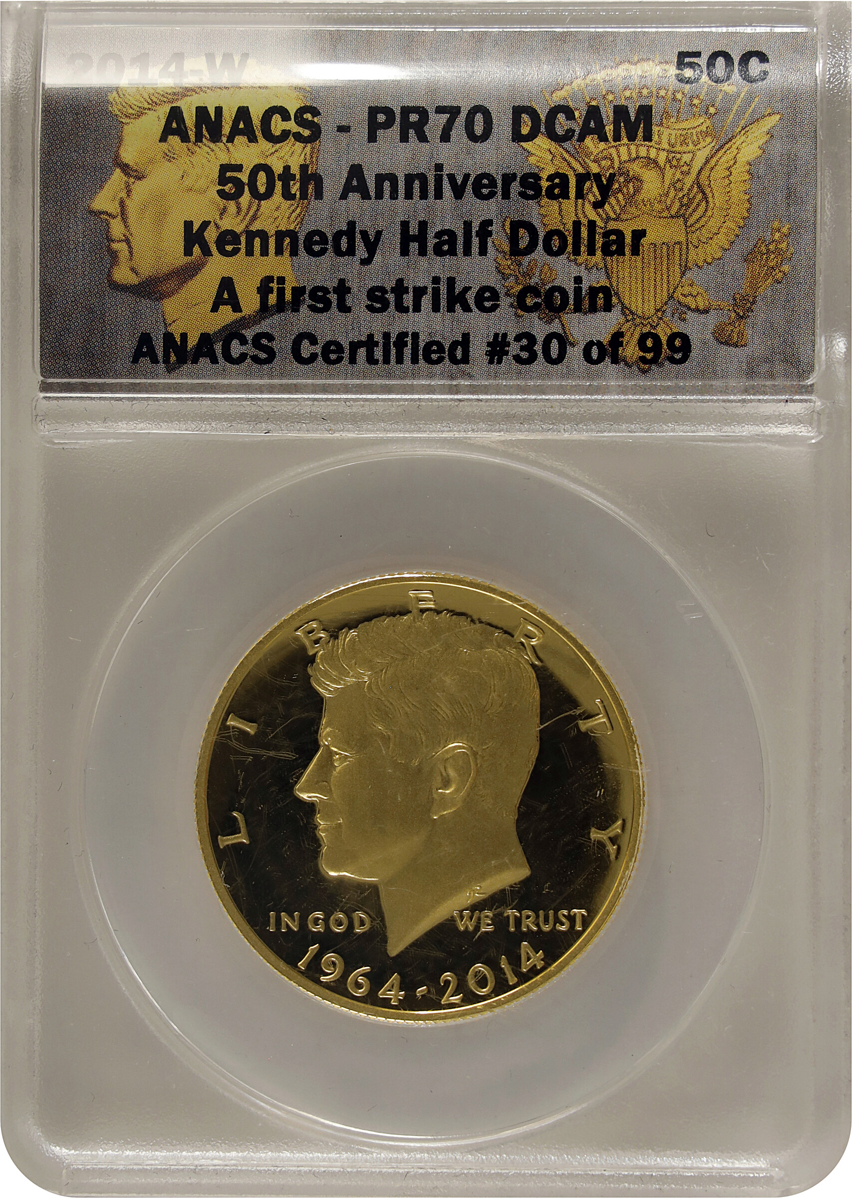 Sold at Auction: Kennedy ￼ 50th Anniversary 1964–2014 ￼ W Gold