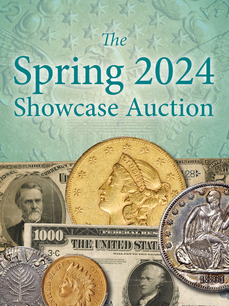 Spring 2024 Auction - Session 5 - U.S. Coins Part 1 - Lots 5001-5381