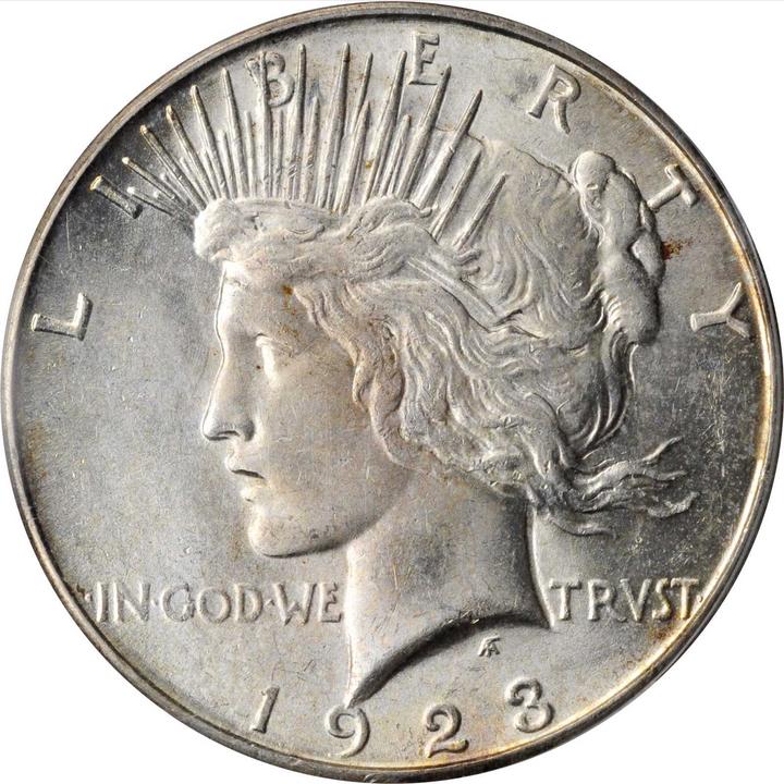 1923-S Peace Silver Dollar. MS-63 (PCGS). OGH. | Stacks Bowers