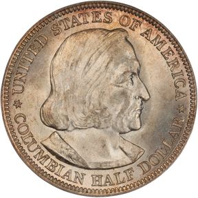 1893 Columbian Exposition. MS-66 (PCGS).