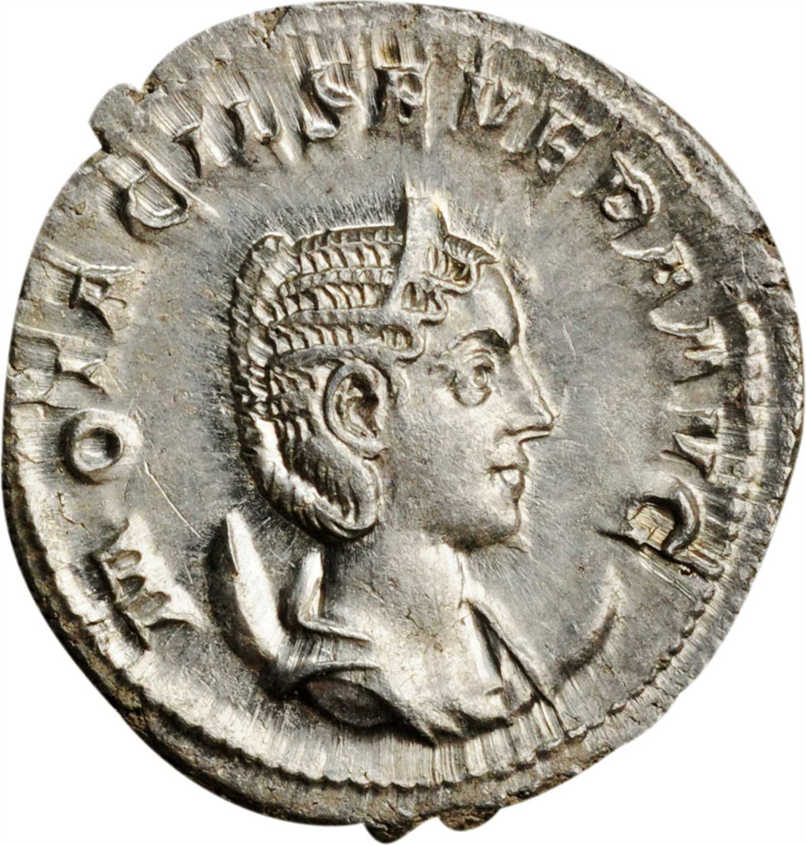 OTACILIA SEVERA, A.D. 244-249. AR Double-Denarius (Antoninianus) (3.83 ...