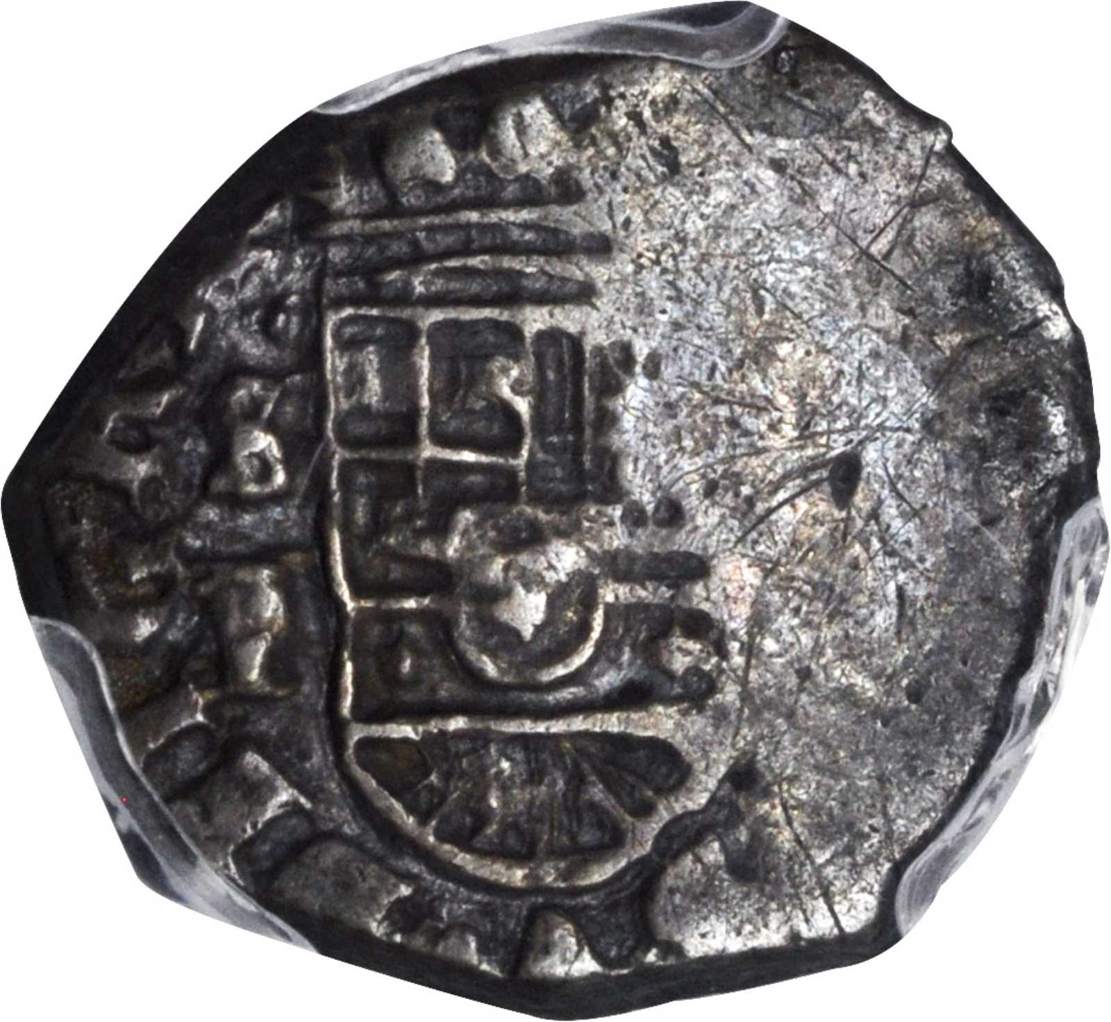 Spain Real Nd 1701 04 S P M Seville Mint Philip V 1700 46 Pcgs Ef 40 Gold Shield Stacks Bowers