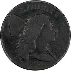 1794 Liberty Cap Cent. S-30, B-12. Rarity-1. Head of 1794. Good Details--Environmental Damage (PCGS).