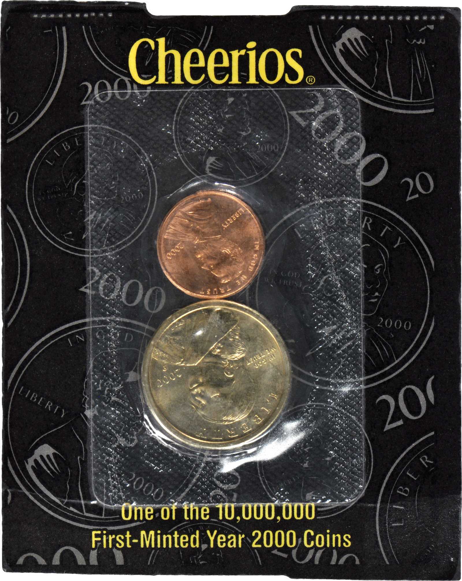 2000 P Sacagawea Dollar Cheerios Dollar - Boldy Detailed Tail